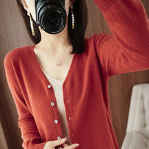 Cardigã Feminino de Inverno