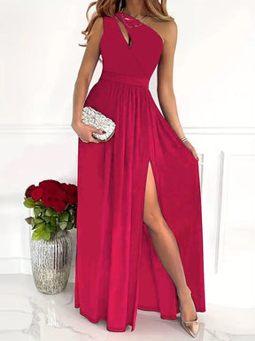 Vestido de Um Ombro