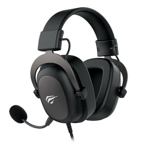 Headset Gamer Havit™, Drivers 53mm, Microfone Plugável, Preto - HV-H2002D