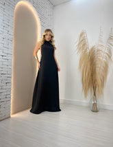 Vestido Longo Frente Única
