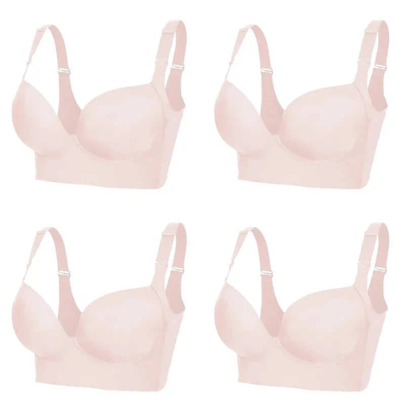 Kit 4 Sutiãs Passione com Efeito Modelador - O Número 1 em Sustentação e Conforto!