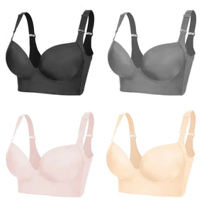 Kit 4 Sutiãs Passione com Efeito Modelador - O Número 1 em Sustentação e Conforto!