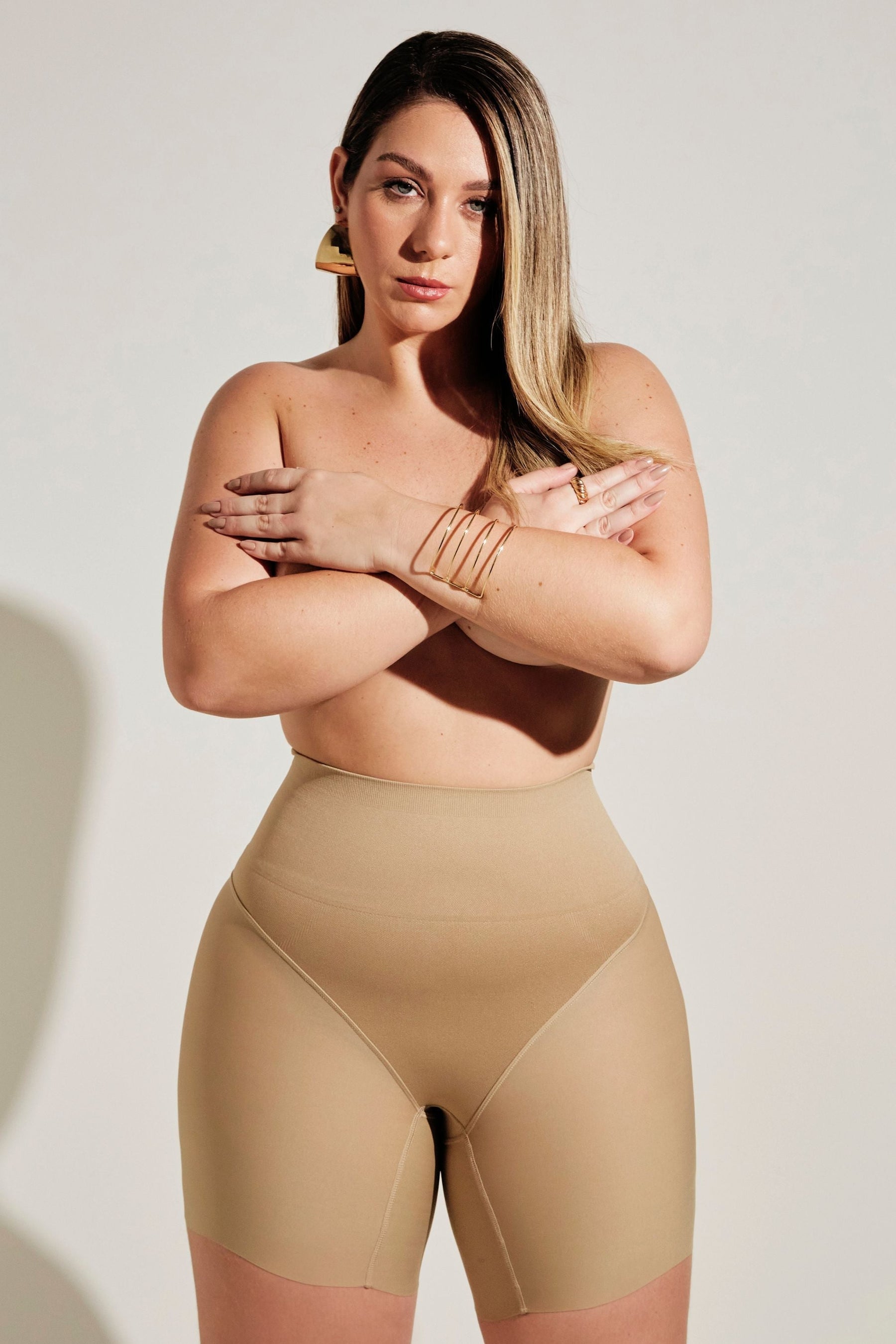 Shorts Modelador Fine Shaper - Afina Cintura [Pague 1 Leve 2] + Frete Grátis